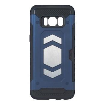 Samsung Galaxy J6 Plus ütésálló hátlap tok, mágneses, sötétkék, SM-J610, Defender Magnetic kép