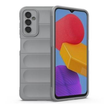 Samsung Galaxy M23 5G SM-M236B, Szilikon tok, közepesen ütésálló, 3D minta, világosszürke kép