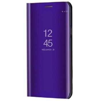 Samsung Galaxy M31s SM-M317F, Oldalra nyíló tok, hívás mutatóval, Smart View Cover, lila (utángyártott) kép