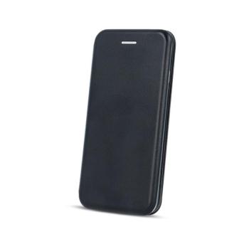 Samsung Galaxy M51 könyvtok, mágneszáras, flip tok, szilikon keretes, fekete, SM-M515, Diva kép
