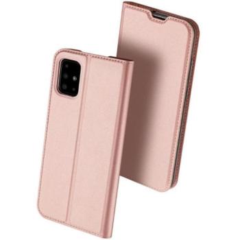 Samsung Galaxy M53 5G SM-M536B, Oldalra nyíló tok, stand, Dux Ducis, vörösarany kép