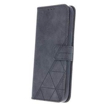 Samsung Galaxy M53 telefon tok, könyvtok, oldalra nyíló tok, mágnesesen záródó, fekete, SM-M536, Smart Trendy Porto kép