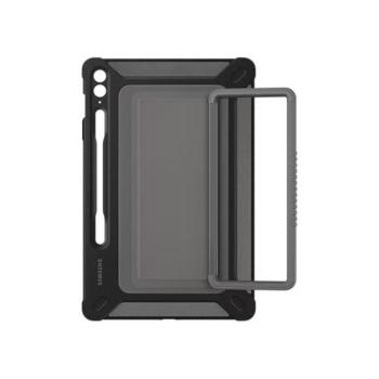 Samsung Galaxy Protective Stand Tab S9 FE+ gyári hátlap tok, fekete kép