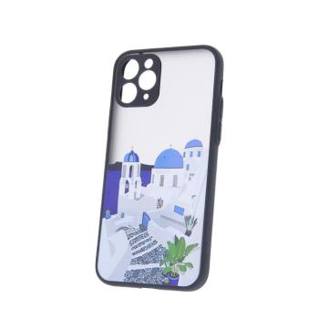 Samsung Galaxy S21 FE hátlap tok, TPU tok, fekete, SM-G890, Ultra Trendy City 1 kép