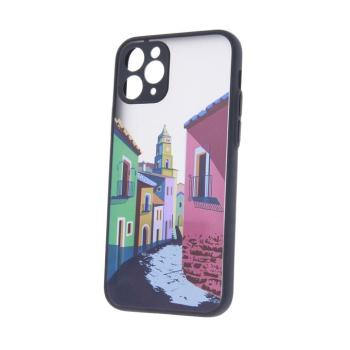 Samsung Galaxy S21 FE hátlap tok, TPU tok, fekete, SM-G890, Ultra Trendy city 4 kép