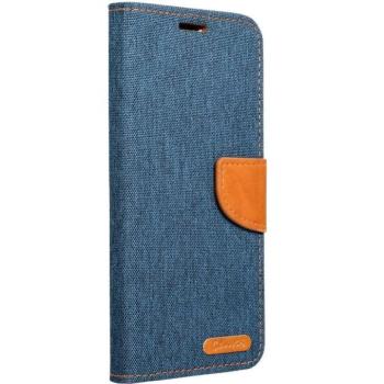 Samsung Galaxy S21 Plus 5G SM-G996, Oldalra nyíló tok, stand, Canvas Book, sötétkék kép