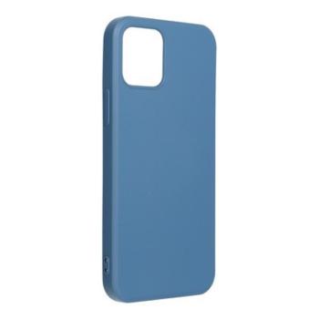 Samsung Galaxy S21 Plus szilikon tok, matt, velúr belső, kék, SM-G996, Forcell Silicone kép