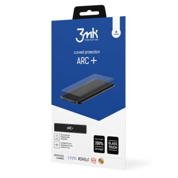 Samsung Galaxy S22 Plus képernyővédő fólia, ívelt, 0.17mm, SM-S906, 3MK ARC+ kép