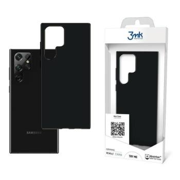 Samsung Galaxy S22 Plus szilikon tok, hátlap tok, fekete, SM-S906, 3MK Matt kép