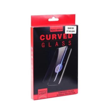 Samsung Galaxy S22 / S23 előlapi üvegfólia, edzett, 0.33mm, SM-S901, SM-S911, UV kép