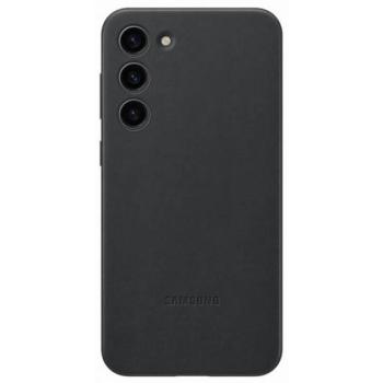 Samsung Galaxy S23+ Leather Cover, gyári bőr tok, fekete, EF-VS916LB kép