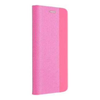 Samsung Galaxy S23 Plus telefon tok, könyvtok, oldalra nyíló tok, mágnesesen záródó, SM-S916, rózsaszín, Sensitive Book kép