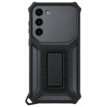 Samsung Galaxy S23+ Rugged Gadget, gyári szilikon tok, titán, EF-RS916CB kép