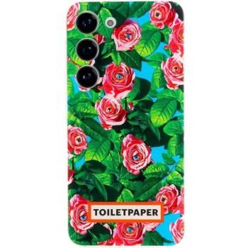 Samsung Galaxy S23 Toiletpaper gyári tok, rózsa minta kép