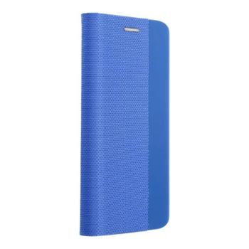 Samsung Galaxy S23 Ultra telefon tok, könyvtok, oldalra nyíló tok, mágnesesen záródó, SM-S918, Kék, Sensitive Book kép