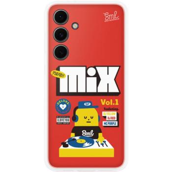 Samsung Galaxy S24 FE gyári Flipsuit tok, piros kép