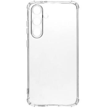Samsung Galaxy S24 FE SM-S721, Szilikon tok, légpárnás sarok, Tactical TPU Plyo, átlátszó kép