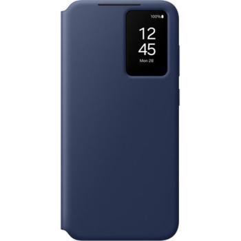Samsung Galaxy S24 FE Smart View Wallet, gyári flip tok, kék kép
