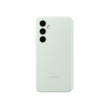 Samsung Galaxy S24 FE Smart View Wallet, gyári flip tok, mentazöld kép