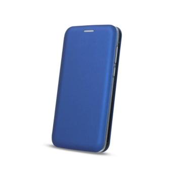 Samsung Galaxy S24 könyvtok, mágneszáras, flip tok, szilikon keretes, kék, SM-S921, Diva kép