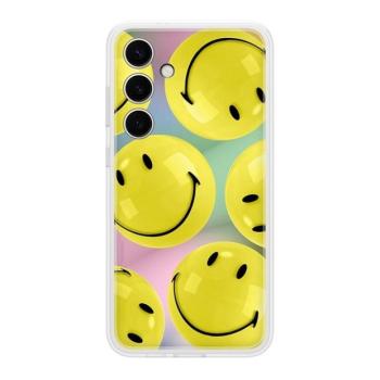 Samsung Galaxy S24 Plus SM-S926, Műanyag hátlap védőtok, cserélhető hátlap, Flip Suit, sárga, gyári kép