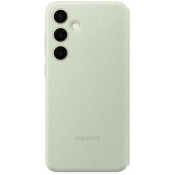 Samsung Galaxy S24 Plus Smart View Wallet gyári tok, Világos zöld, EF-ZS926CGEGWW-B-IT kép