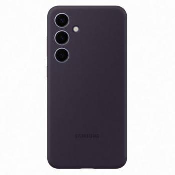 Samsung Galaxy S24 Plus szilikon tok, Sötét lila kép