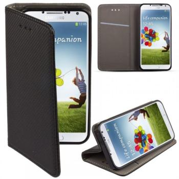 Samsung Galaxy S24 Plus telefon tok, könyvtok, oldalra nyíló tok, mágnesesen záródó, SM-S926, fekete kép