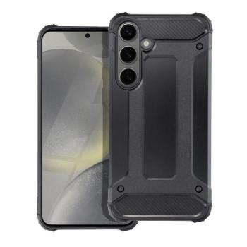 Samsung Galaxy S24 Plus ütésálló hátlap tok, fekete, SM-S926, Defender II kép