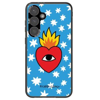 Samsung Galaxy S24+ Ricardo Cavolo gyári tok, szív minta kép