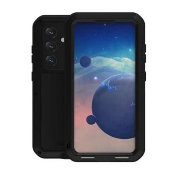 Samsung Galaxy S24 SM-S921, Szilikon tok, Love Mei Powerful Defender, ütésálló, fekete kép