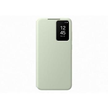 Samsung Galaxy S24 Smart View Wallet gyári tok, Világos zöld, EF-ZS921CGEG kép