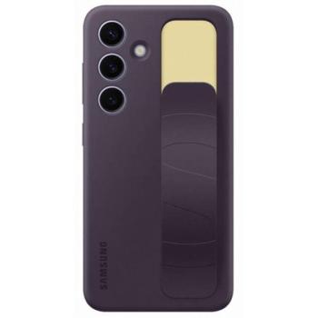 Samsung Galaxy S24 Stand Grip gyári tok, Sötét lila, EF-GS921CEEG kép