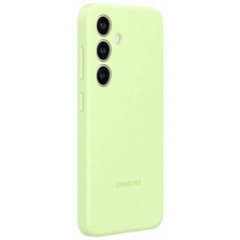 Samsung Galaxy S24 szilikon gyári tok, Világos zöld, EF-PS921TGEG kép
