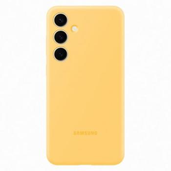 Samsung Galaxy S24 szilikon tok, Sárga kép