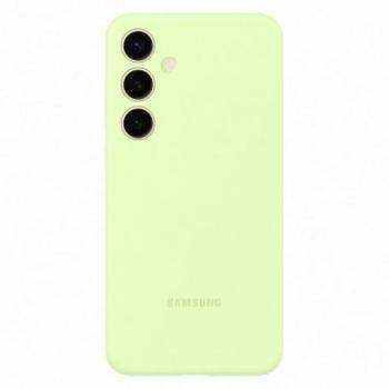 Samsung Galaxy S24 szilikon tok, Világos zöld kép