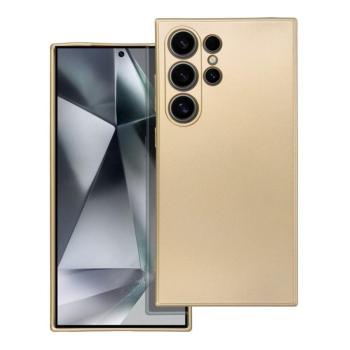 Samsung Galaxy S24 Ultra hátlap tok, TPU tok, arany, SM-S928, Metallic kép