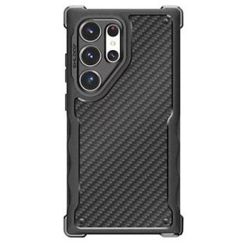 Samsung Galaxy S24 Ultra SHLDAir Rugged Cover gyári ütésálló hátlap tok, fekete kép