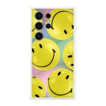 Samsung Galaxy S24 Ultra SM-S928, Műanyag hátlap védőtok, cserélhető hátlap, Flip Suit, sárga, gyári kép