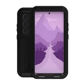 Samsung Galaxy S24 Ultra SM-S928, Szilikon tok, Love Mei Powerful Defender, ütésálló, fekete kép