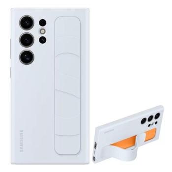 Samsung Galaxy S24 Ultra Stand Grip gyári tok, Világos kék kép