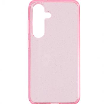 Samsung Galaxy S25 csillámos szilikon hátlap, Pink kép