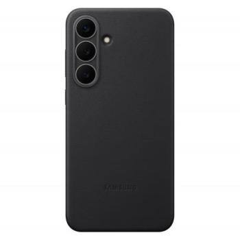 Samsung Galaxy S25 FE bőr hátlap, fekete kép