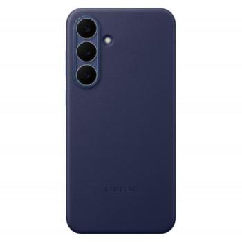 Samsung Galaxy S25 FE bőr hátlap, sötét kék kép