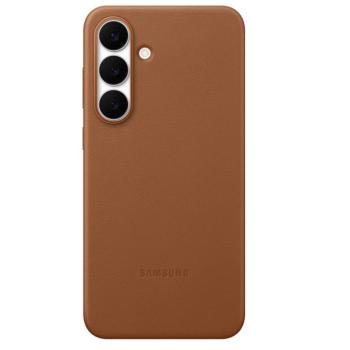 Samsung Galaxy S25 FE KindSuit gyári vegán bőr tok, barna kép