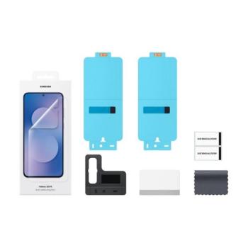 Samsung Galaxy S25 FE SM-S731, Kijelzővédő fólia (az íves részre nem hajlik rá!), Clear Prémium, gyári, 2 db / csomag kép