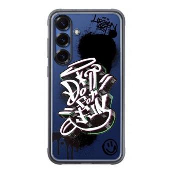 Samsung Galaxy S25 Plus SM-S936, Műanyag hátlap védőtok, cserélhető hátlap, Flip Suit, fekete, gyári kép