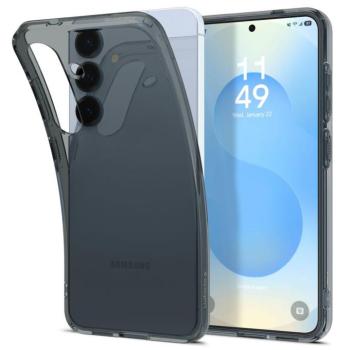 Samsung Galaxy S25 Plus SM-S936, Szilikon tok, Spigen Liquid Crystal, átlátszó/füst kép