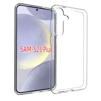 Samsung Galaxy S25 Plus vékony szilikon hátlap,Átlátszó kép