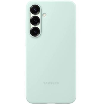 Samsung Galaxy S25 Silicone Cover, gyári szilikon tok, menta kép